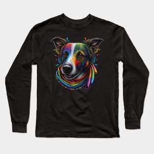 More Dogs of Color - #7 (Border Collie) Long Sleeve T-Shirt